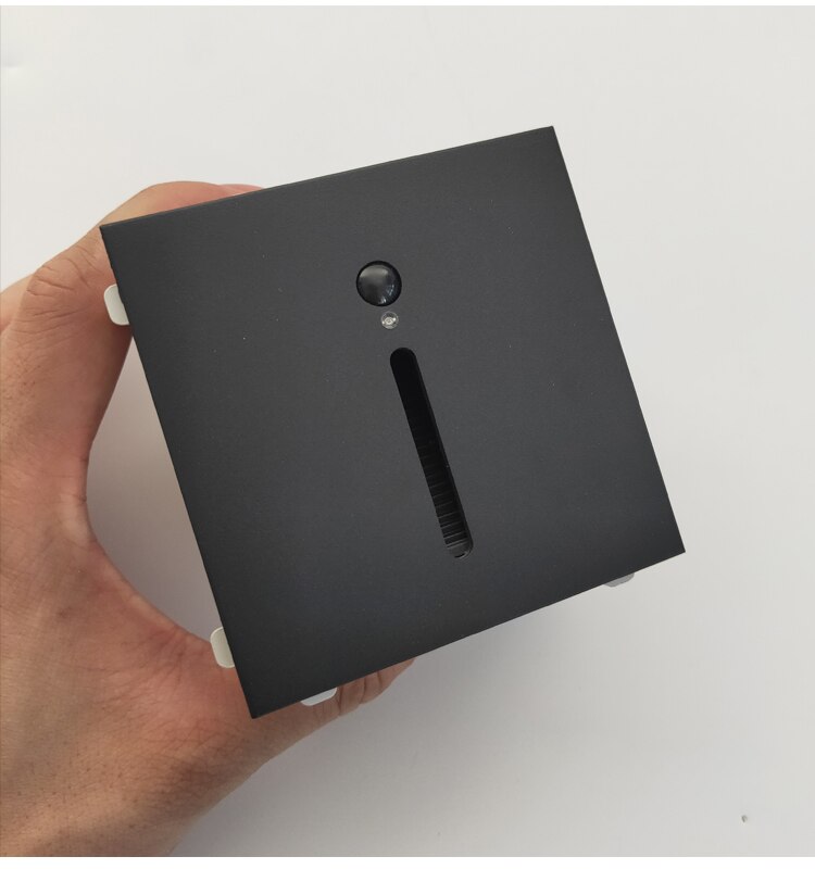 Cree 3w recessed sensor de movimento magnético em escadas led luz canto lâmpada parede passo decoração corredor escada ip65 220vwandlamp