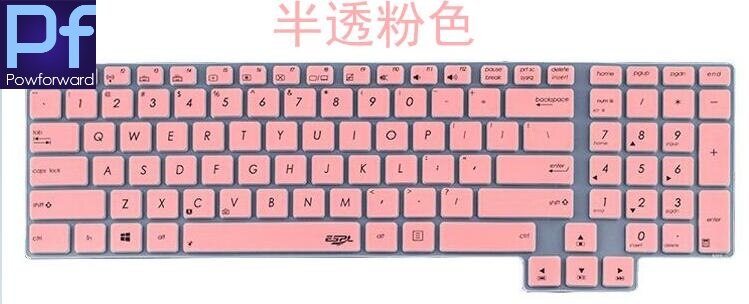17.3 17 inch laptop Keyboard Protector skin for ASUS Rog G751jt G751jy G751jm GFx72 GFX72vs gfx72vy Gfx72vt GFX71j G752VT G752: pink