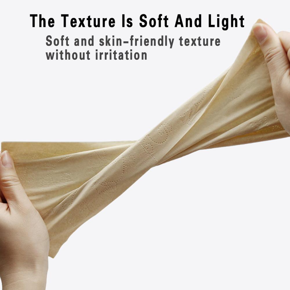 10 Rolls/Lot Hollow roll paper Toilet Roll Paper 4 Layers Home Bath Toilet Roll Paper Primary Wood Pulp Toilet Paper Tissue Roll