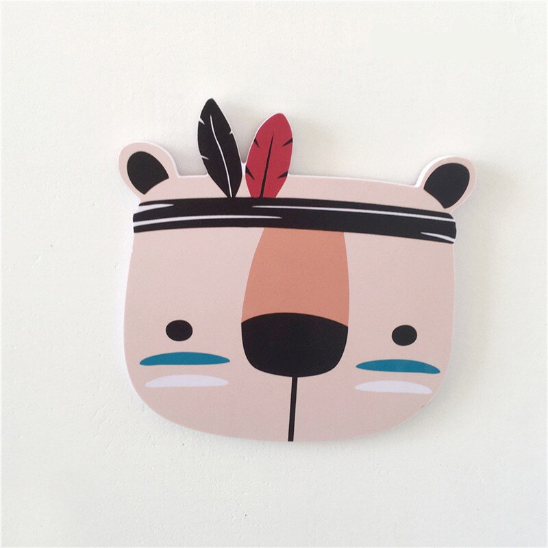 Ins Cartoon Animals Fox Newborn Baby in the Crib Decor Infant Room Decor Photography Props Baby Bedroom Decoration: 012