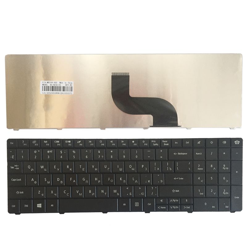 Russian keyboard For Packard Bell Easynote PEW91 PEW96 TK11 TK11BZ TK13 MS2230 MS2291 TE69 TE69KB TE69HW LE69KB Q5WPH Q5WT6: Default Title