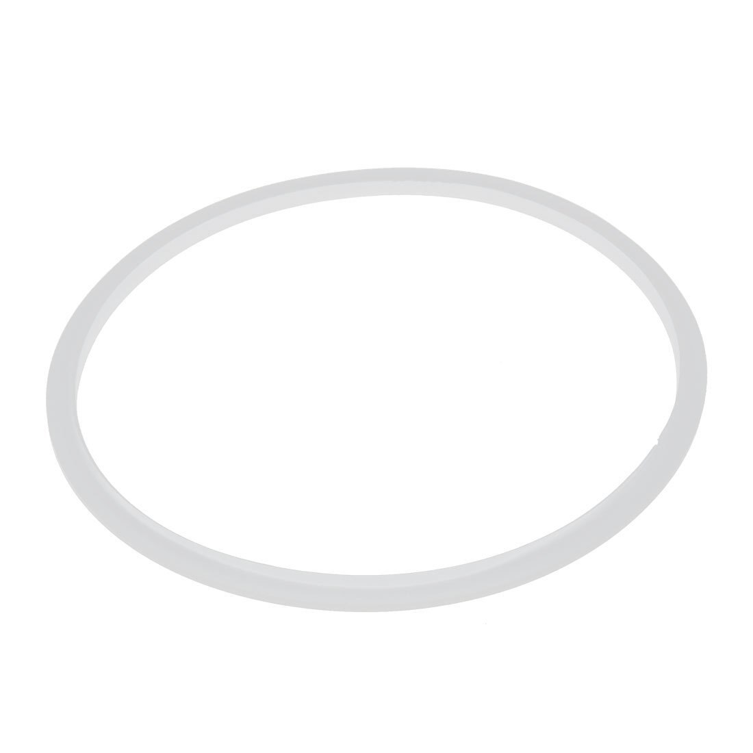 24cm Inner Dia Clear Silicone Pressure Cooker Sealing Ring White Electric Pressure Cooker Replacements Parts