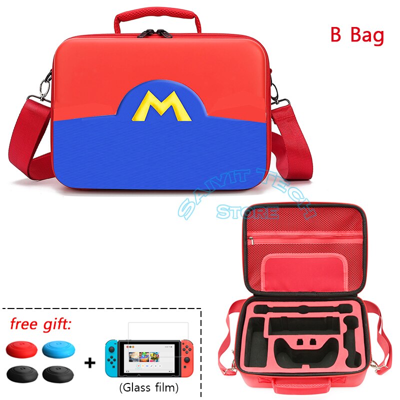 Newest Nintend Switch Accessories EVA Travel Storage Bag Nintendoswitch Animal Crossing Case for NS Nintendo Switch Console: B Bag