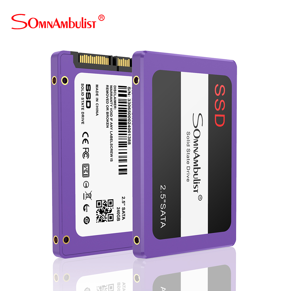 Disque dur SSD, 60 go, 2.5 pouces, interface sata 3, universel, tout-en-un, pour ordinateur de bureau, notebook, 120 go/240 go/480 go/960 go/2 to