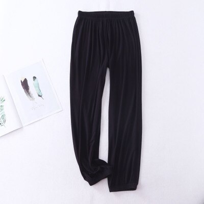 Pantalon de pyjama lanterne Modal pour femmes, ample, pour la maison, survêtement pour femmes, tenue de salon, printemps été automne