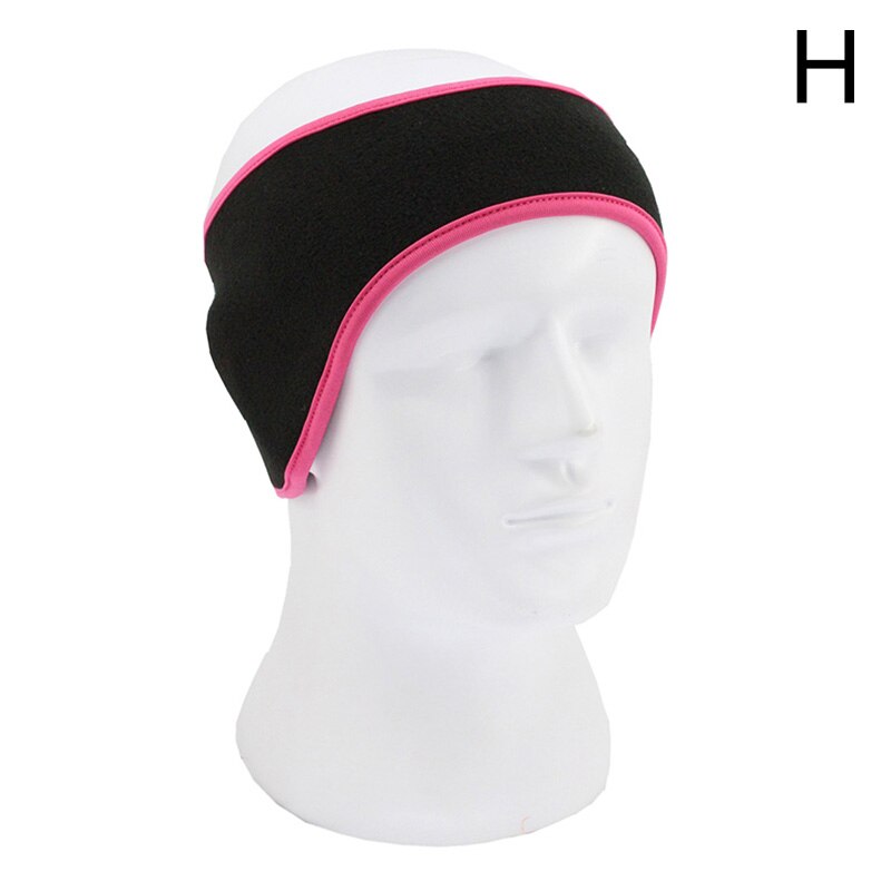 Warm Earmuffs Unisex Women Men Fleece Ear Warmer Winter Head Band Ski Ear Muff Headband Hair Band Ear Warmers: H