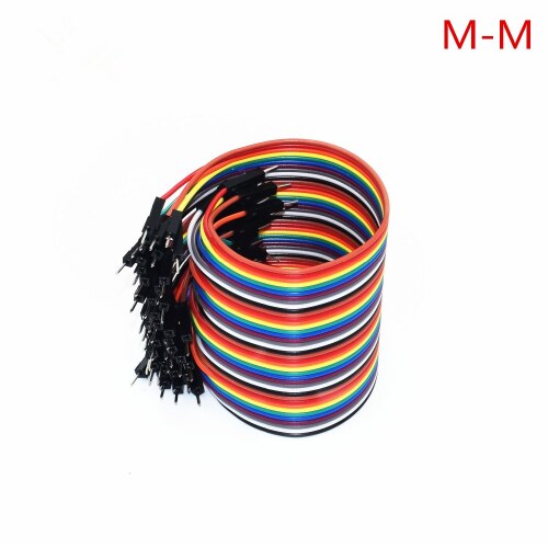 Dupont Linie 20cm Männlich zu Männlich + Männlich zu Weiblich + Buchse auf Buchse Jumper Kabel Dupont Kabel für arduino Diy Bausatz: 20cm M-M