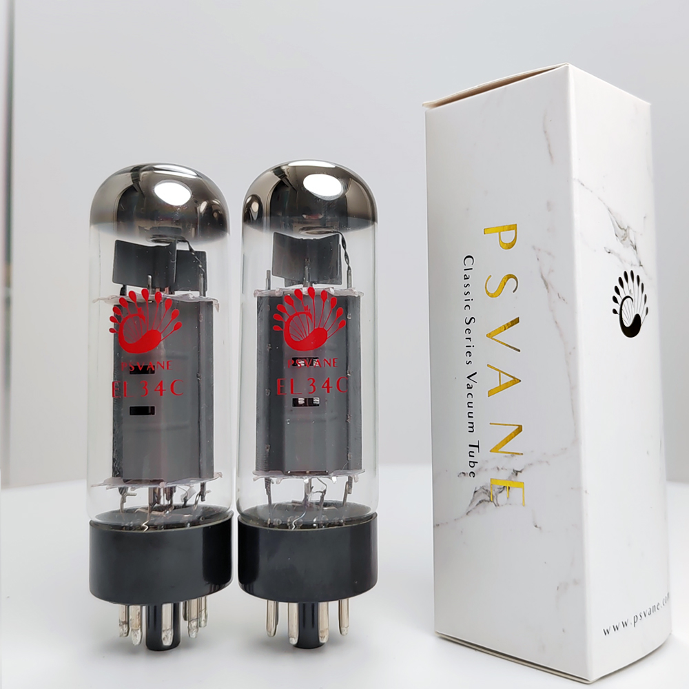 Psvane  el34c vakuumrørs lydventil erstatter 5881 6 l 6g 6 ca 7 kt77 el34 rørforsterker hifi lydforsterker matchet quad