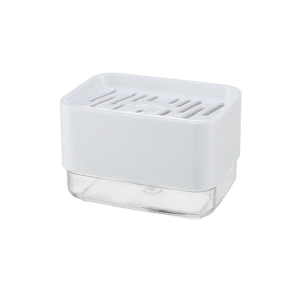 330ml Dishwashing Liquid Dispenser Automatic Liquid Brush Supplies Dishwashing Press Soap Bathroom Box Kitchen Box I4O0: a