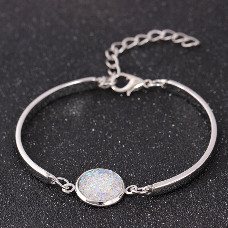 Temperament Dame Crystal Armband Mode Kleur Frosted Sequin Armband Armband Sieraden Vrouwen Accessoires