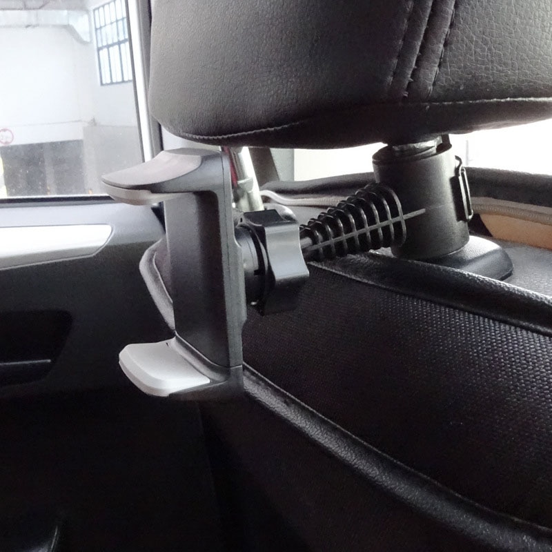 Car Truck Back Phone Holder Seat Headrest Phone Mount Holder For lazy bracket 360 Degree Ratating Car Rear Seat Support TXTB1