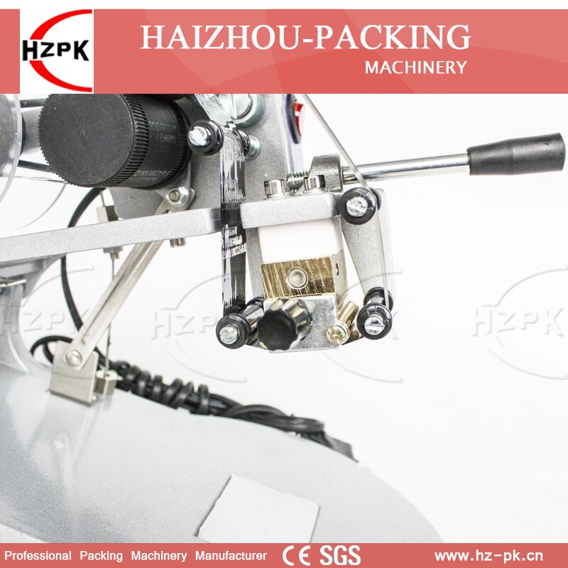 Máquina de codificación Digital Manual HZPK, máquina de impresión de bolsas de código de plástico, producción de fecha, máquina de codificación de sellos de impresora con mango DY-8