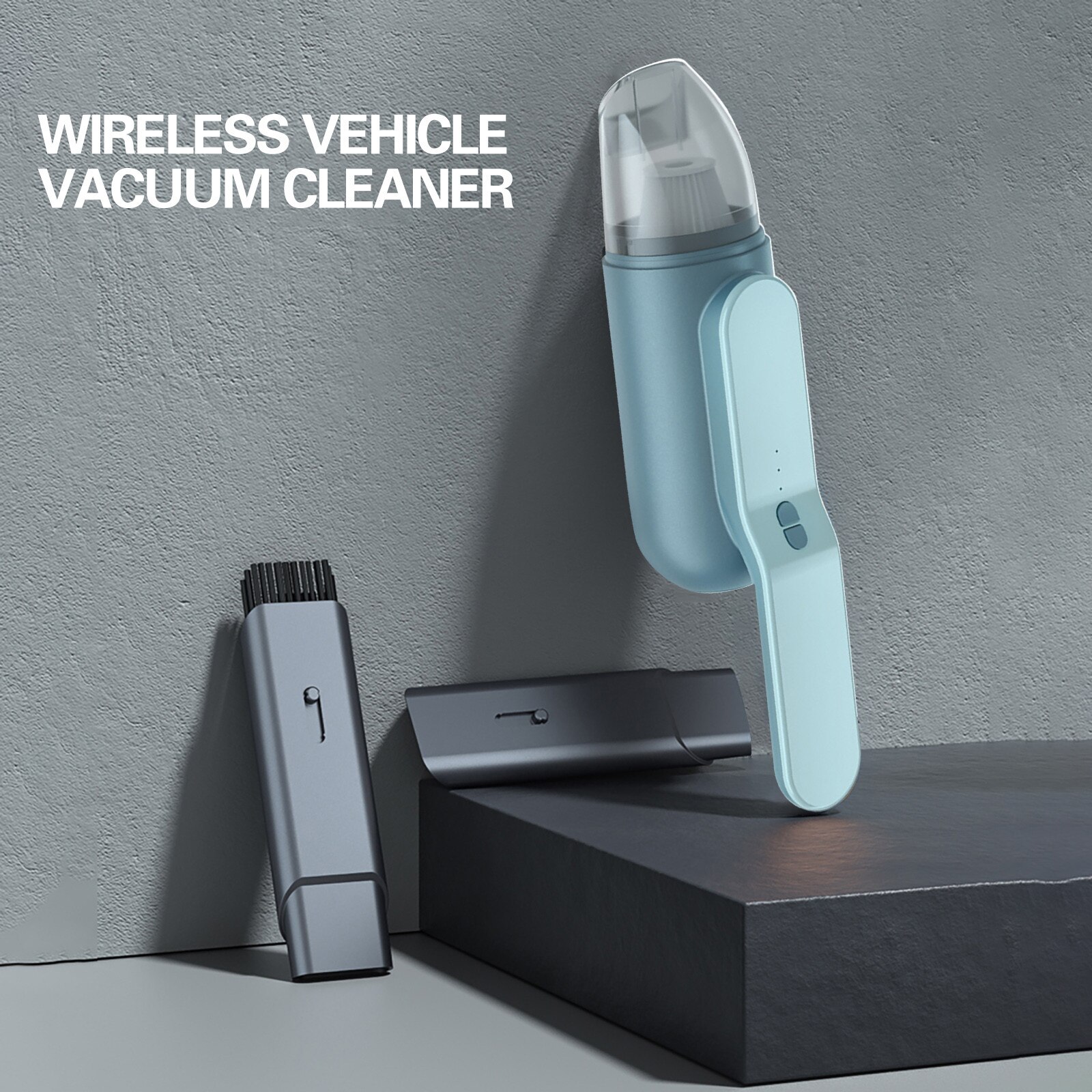 Handheld Vacuum Cleaner Powerful Cyclone Suction Portable Rechargeable Vacuum Cleaner 13000pa Quick Charge For Car Pet Hair