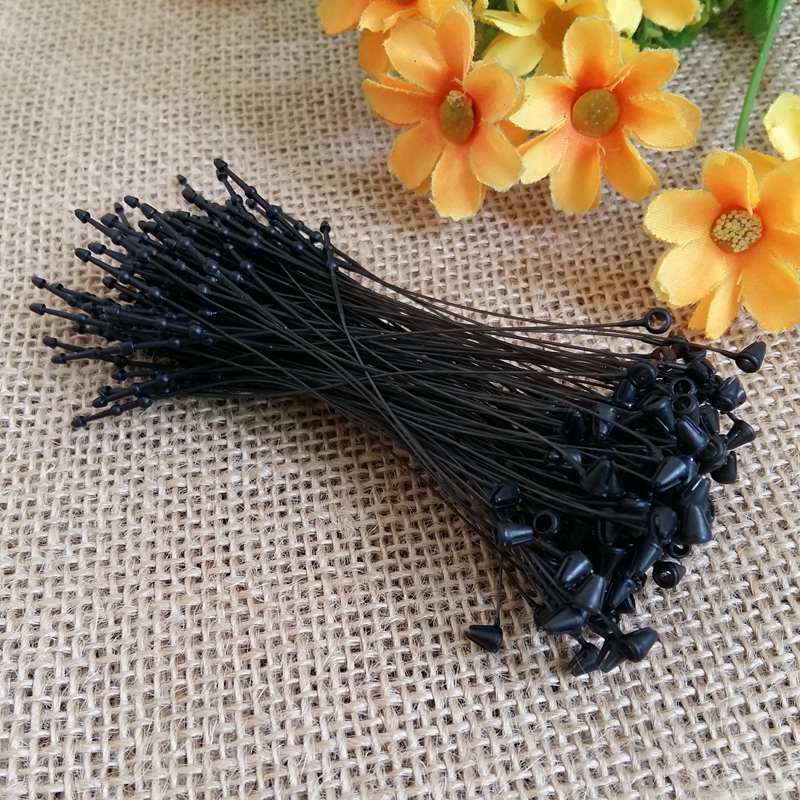 1000pcs/pack 3" 5" 7" black Garment Price Tag Barbs Security Loop snap Lock Plastic Tag Fastener Hang Ties