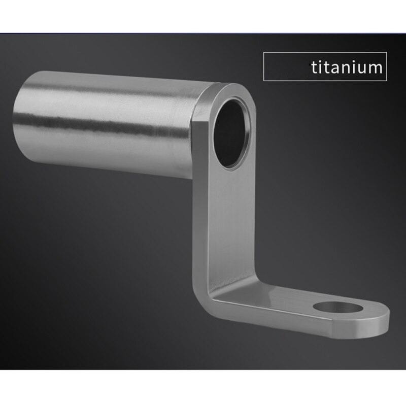 Motocicleta espejo retrovisor montaje extensor soporte abrazadera soporte Bar teléfono palancas múltiples funciones