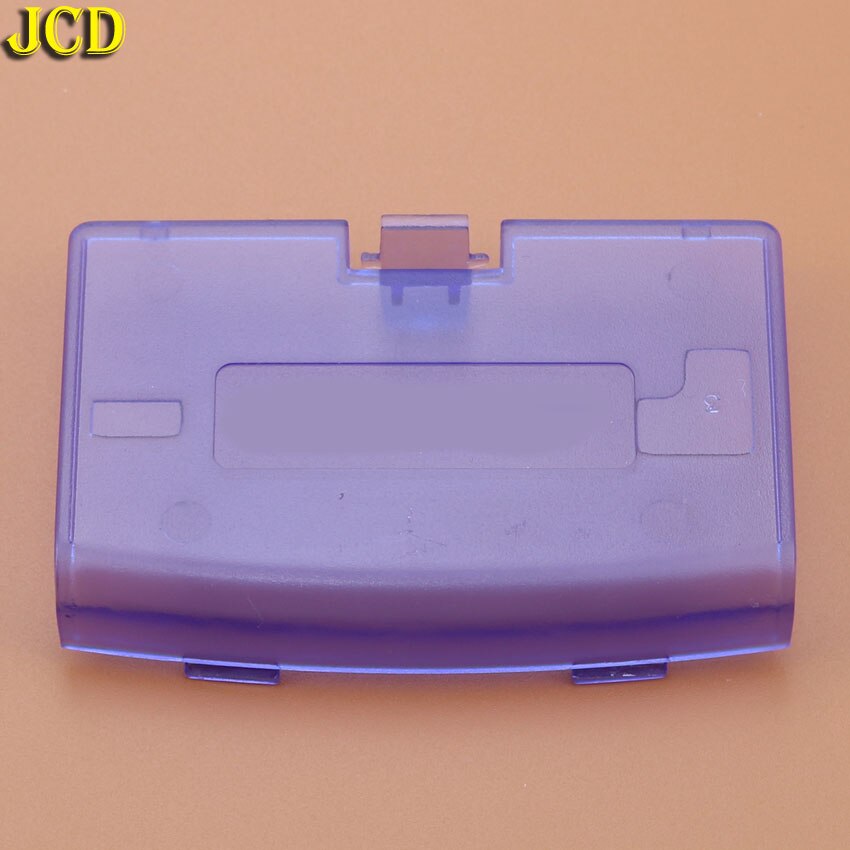 JCD-Tapa de batería de repuesto para consola GBA, 1 Uds.: Transparent blue