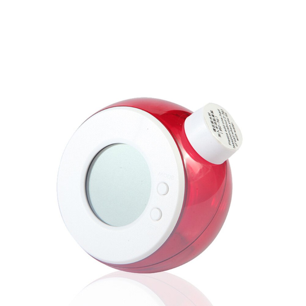 Water Energy Clock LED Display Clock Water Jar Clock Battery Include(Red)