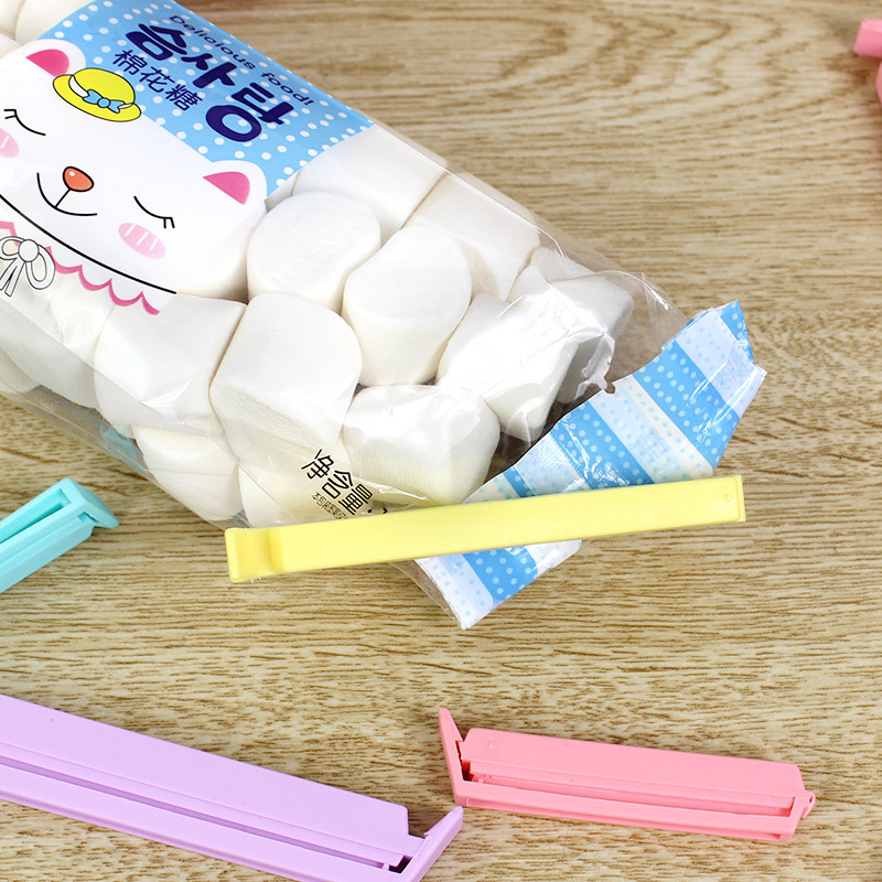 12 Stk/partij 3 Maten Afdichting Clips Househould Voedsel Snack Storage Sealer Klem