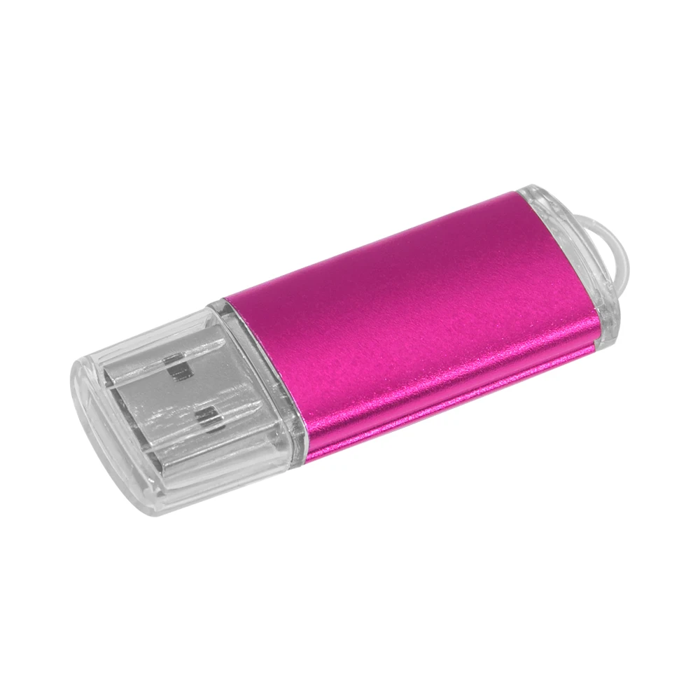 Unidad Flash Usb colorida de alta velocidad, Pendrive de Metal 2,0, 32gb, 16gb, 1gb, 64gb, de fotografía