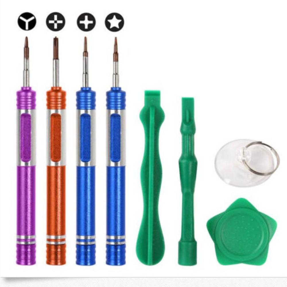 Mobile Phone Repair Tools Cell Phone Opening Pry Repair Kits Screwdriver Set for Samsung Xiaomi iPhone Repair Tool Kit: 8 in 1 Tool Set