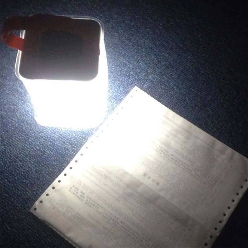 Solar Lamp Outdoor Waterproof Solar Lamp Inflatable Portable Lanterns Foldable Night Light Airbag Emergency Light USB Charging