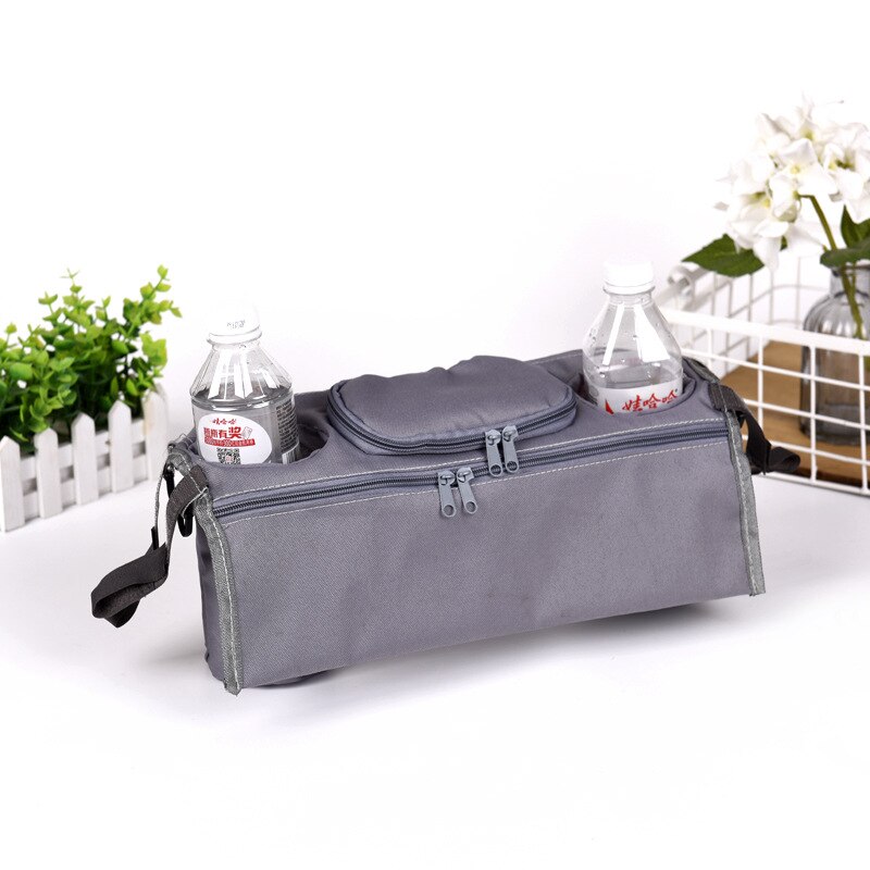 Organizador de cochecito de bebé, bolsa de pañales de mamá, accesorios para cochecito, bolsa de botella, bolsas colgantes, bolsa de pañales,: 6