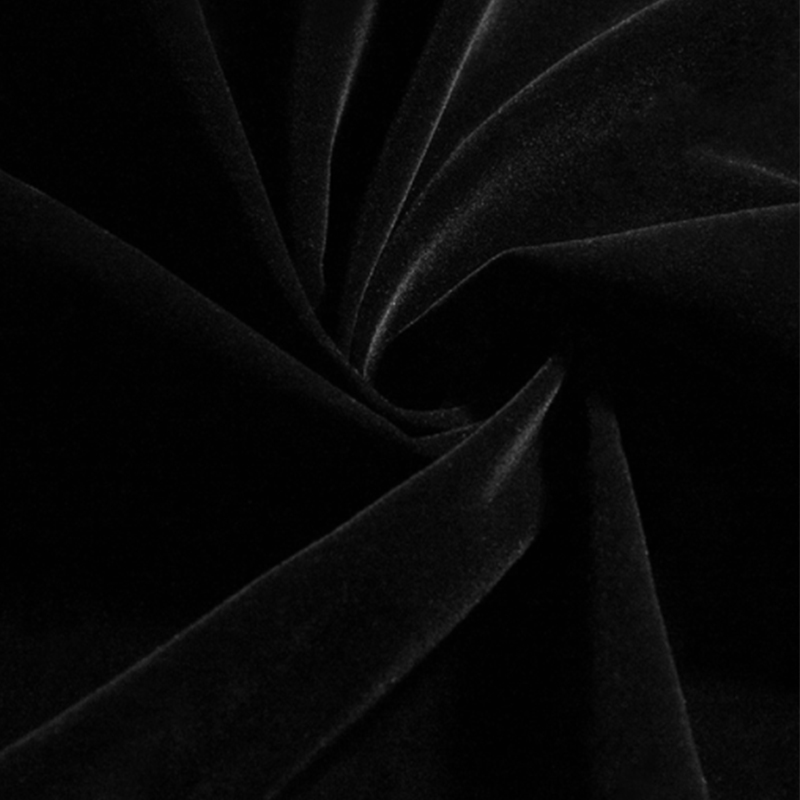 Arrière-plan épais et floqué pour photographie, tissu absorbant la lumière, lisse, Non réfléchissant, pour prise de vue en Studio: 1500x3000 / Black