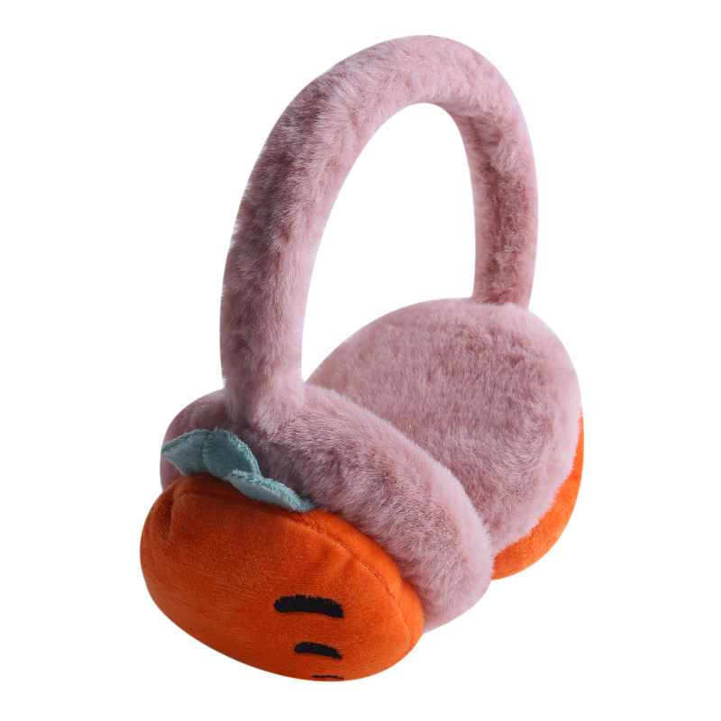 Adjustable Kid Fruit Ear Muffs Women Warm Soft Fluffy Cute Earmuffs Winter Warm Outdoor Winter Earmuff Ear Muffs For Girl