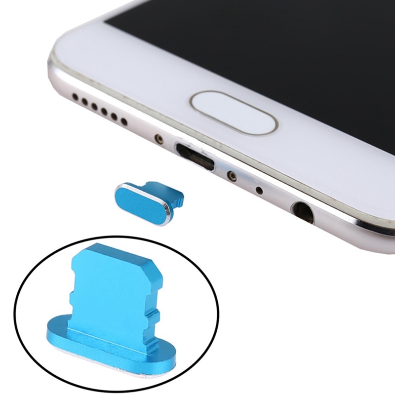 Metal 3.5mm jack hovedtelefon port anti støv stik til iphone 7 x 6s plus xs max prop cover telefon tilbehør oplader støv stik