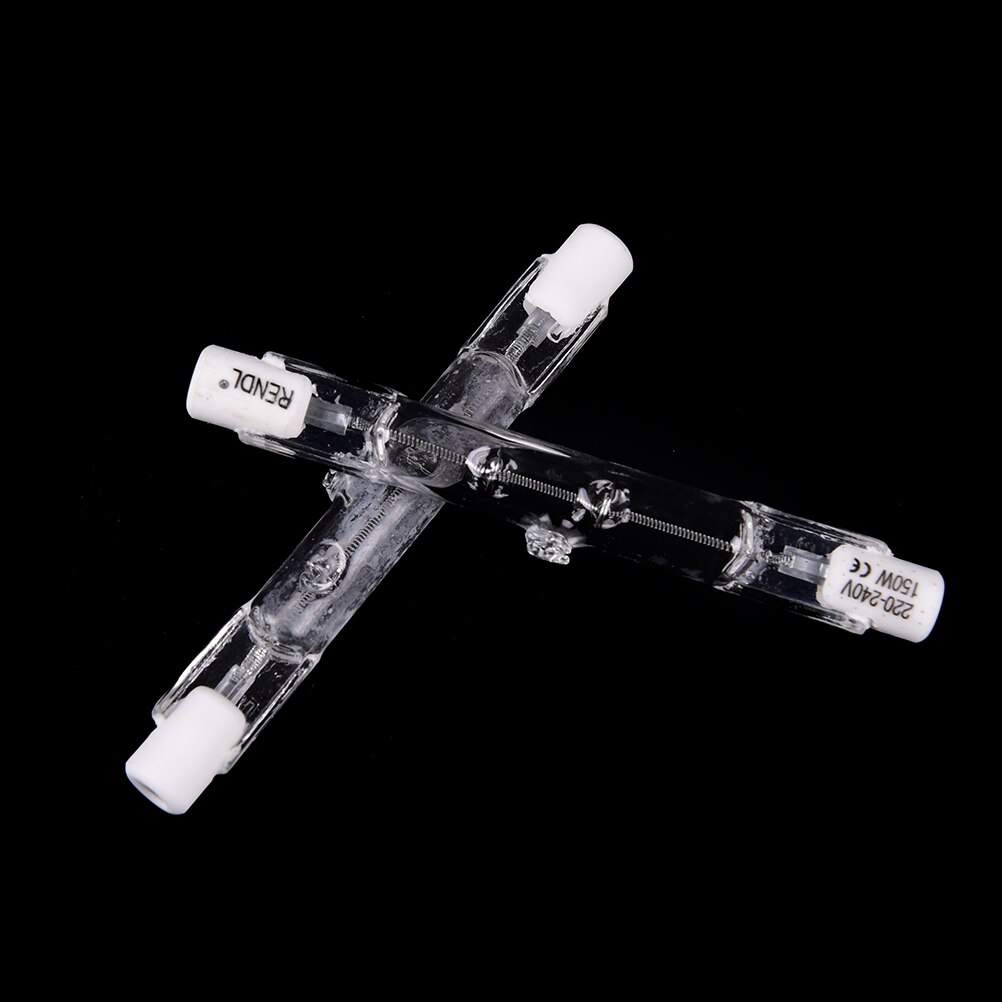 AC 220V R7s Halogen Bulb 150W 500W Halogen Lamp J78 78mm J118 118mm Double Ended Linear R7s Halogen Light Bulb Warm White