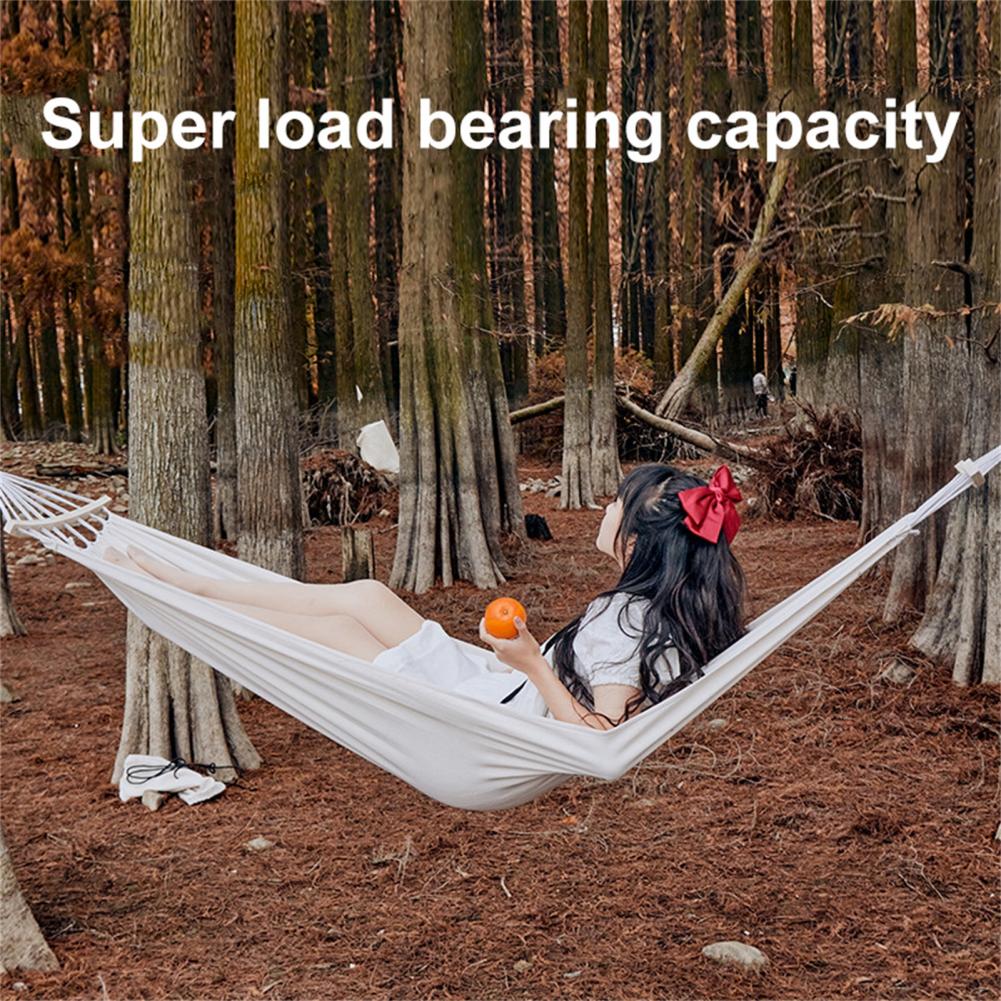 Outdoor Hammock Eco-friendly Lightweight Camping Hammock Sturdy Rope Outdoor Hammock for Backyard Camping Hammock