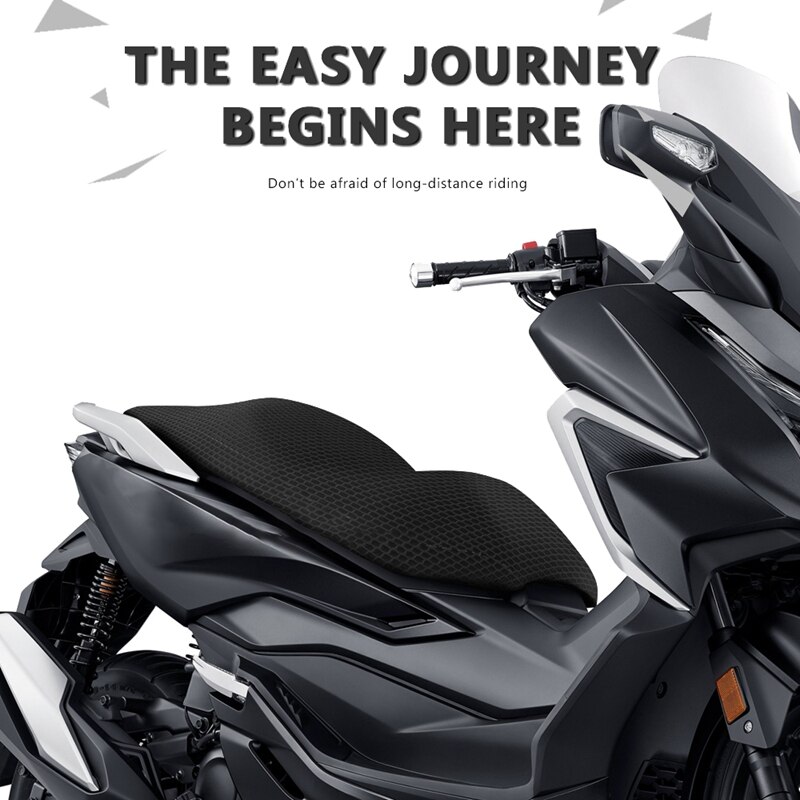 Für Honda Forza350 NSS350 Forza NSS 350 Motorrad 3D Gittergewebe Netz Hinten Sitz Abdeckung Sitzkissen Abdeckung Accessoreis