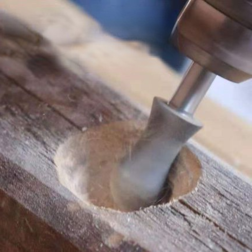 6 Piece Set of Hard High Speed Steel Rotary File/ Rotary Engraving Knife / Special-shaped File Grinding Head/ Polished Wood File