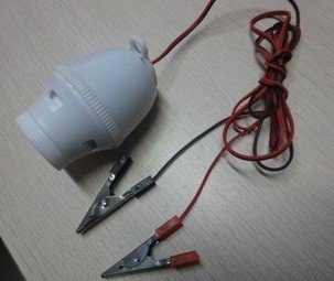 Neue produkt lampenfassung für sonnensystem beleuchtung DC 12 v zu AC 220 v automatisch ohne Wandler