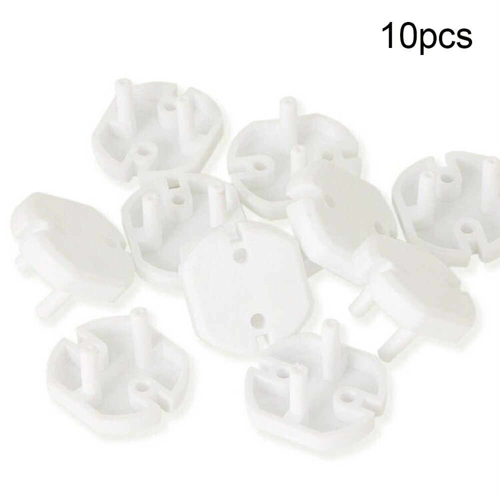 10Pcs Baby Outlet Cover Anti Elektrische Shock EU Stopcontact Plug Bescherming Covers Kindveilige Voor EU Power