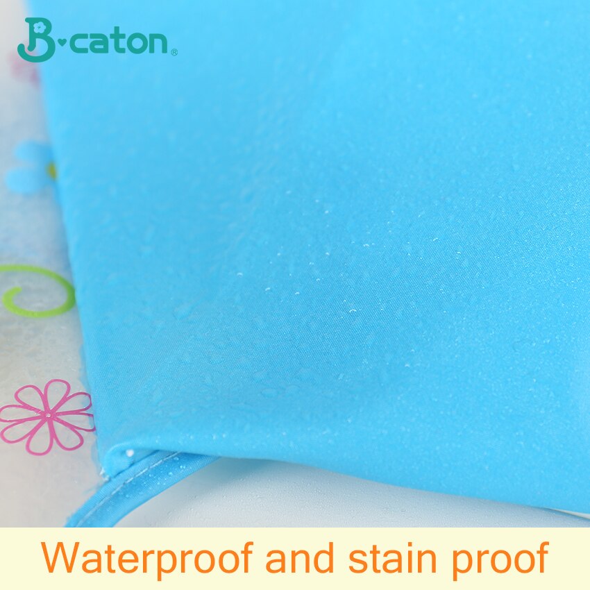 2 Stuks Baby Baby Slabbetjes Waterdicht Dineren Kleding Lange Mouw Schort Kinderen Voeden Kiel Burp Babykleertjes Reverse Dressing