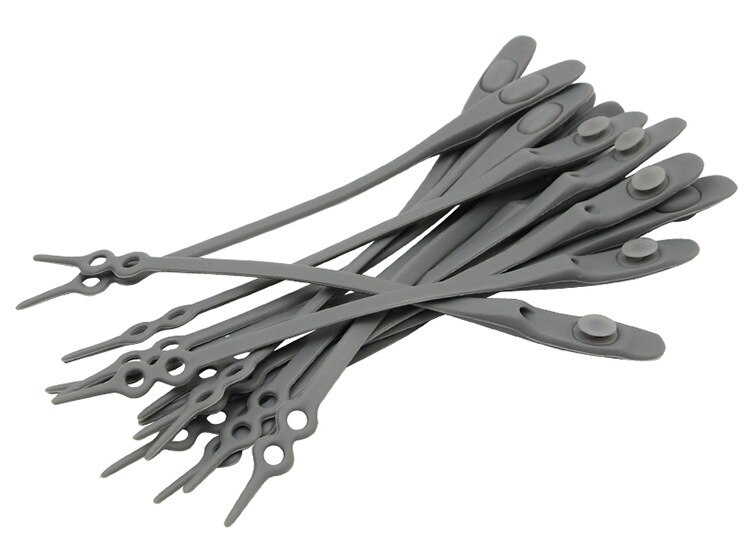 Nouveauté 12 pcs/lot lacets en Silicone élastique chaussures de lacet élastique accessoires chaussures en Silicone paresseux dentelle sans cravate dentelle en caoutchouc