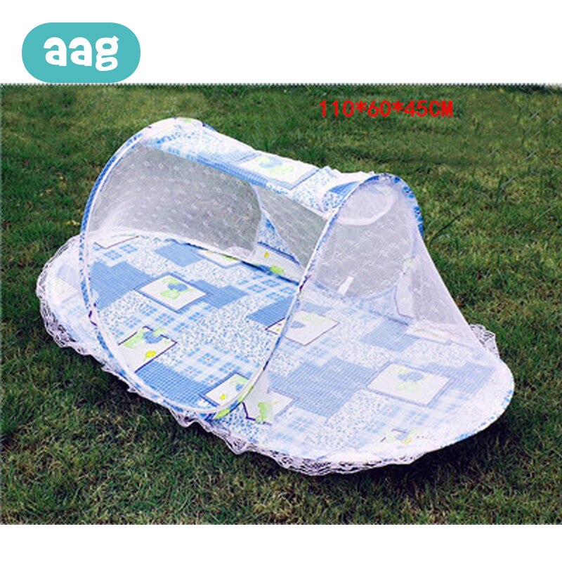 AAG Portable Folding Baby Bedding Crib Mosquito Net Newborn Summer Infant Insect Netting Baby Yurt Mosquito Outdoor Tent 30