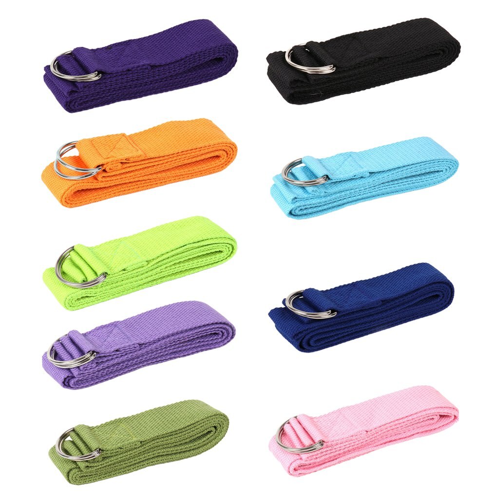 Yoga strecken Band Yoga Seil Sport strecken Gürtel Yoga Hilfsmittel Liefert Polyester Baumwolle ziehen Seil strecken Band