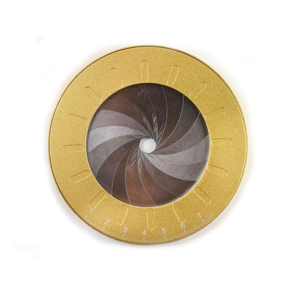 Round Circle Tool Adjustable Measurement Stainless Steel Drawing Ruler With Size Measure Marks Party Baking