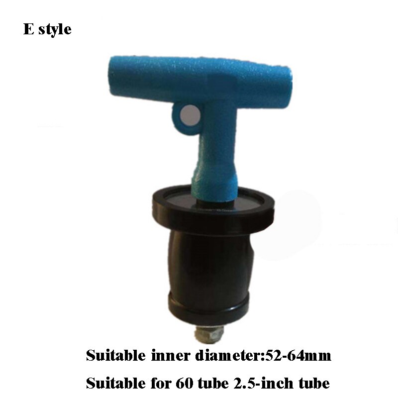 Rubber Plug With Handle Sewer Drain Pipe Plug Return Pipe Plugging Water Channel Sealing: E