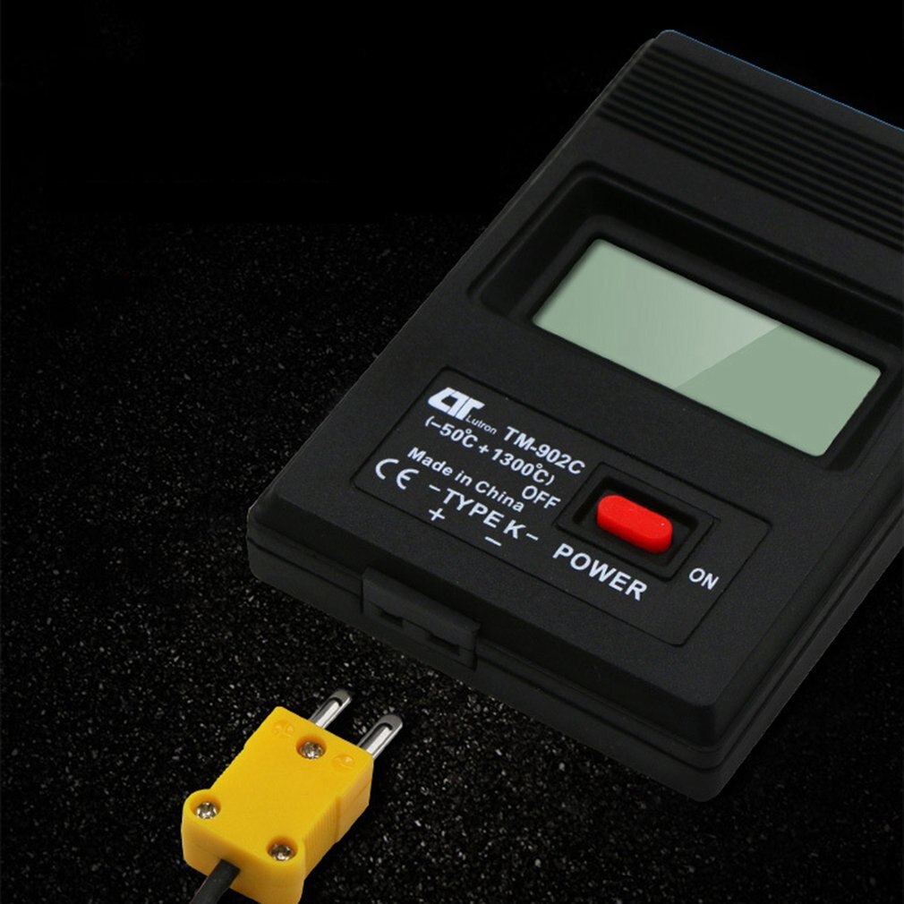 Tm-902C (-50C Om 1300C) Temperatuur Meter Tm902C Digitale K Type Thermometer Sensor + Thermokoppel Detector