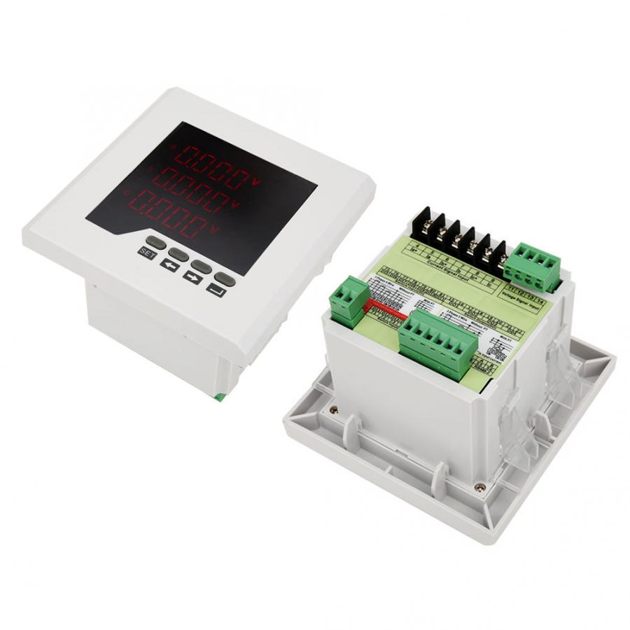 power meter DTM-D120 Electric Energy Meter 3 Phase Multi-Function Power Meter AC220V with RS485 Port digital wattmeter