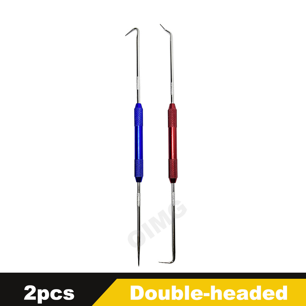 Auto Öl Dichtung Schraubendreher einstellen O Ring Dichtung Abzieher Haken Entfernung Werkzeug Reifen Stein Reinigung wählen und Haken einstellen für Automobil