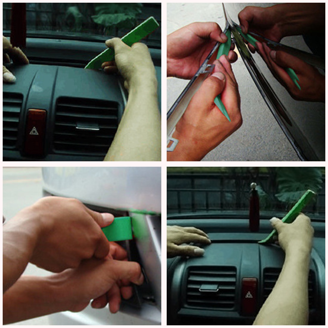 Dashboard Removal Opening Tool Set 11 Stuks Auto Radio Panel Interieur Deur Clip Panel Peutergereedschap Trim Diy Auto reparatie Tool Kit