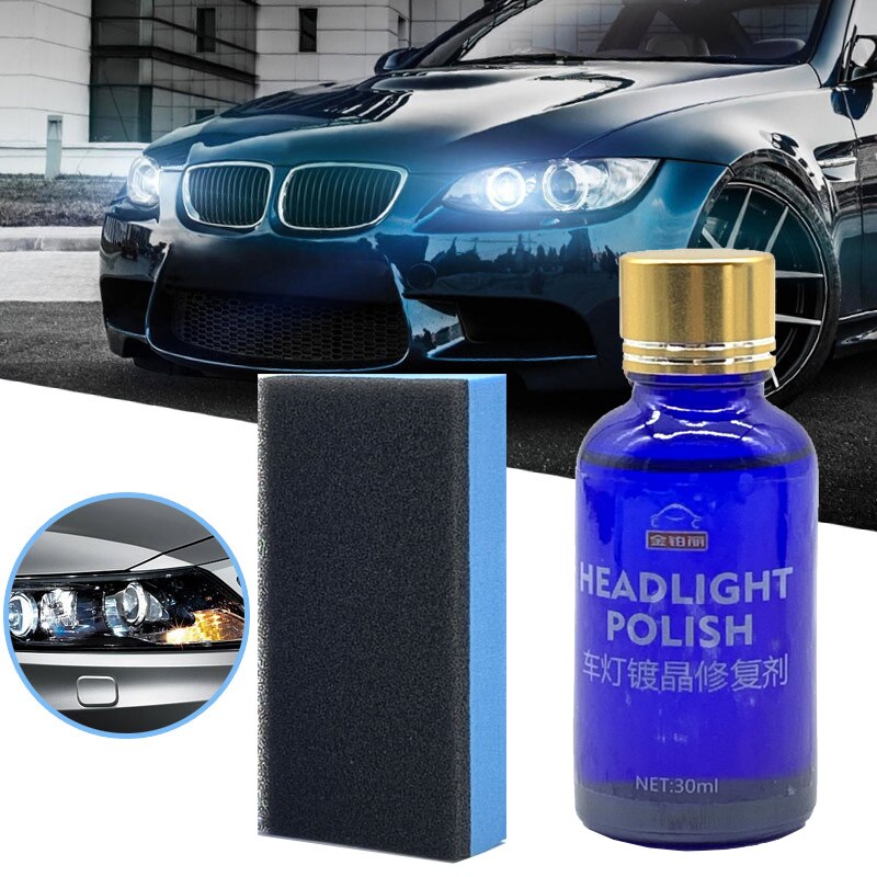 1 stk bil frontlys polsk skrap renoverings middel polering strøk biler omsorg auto belegg reparasjon flytende bil styling