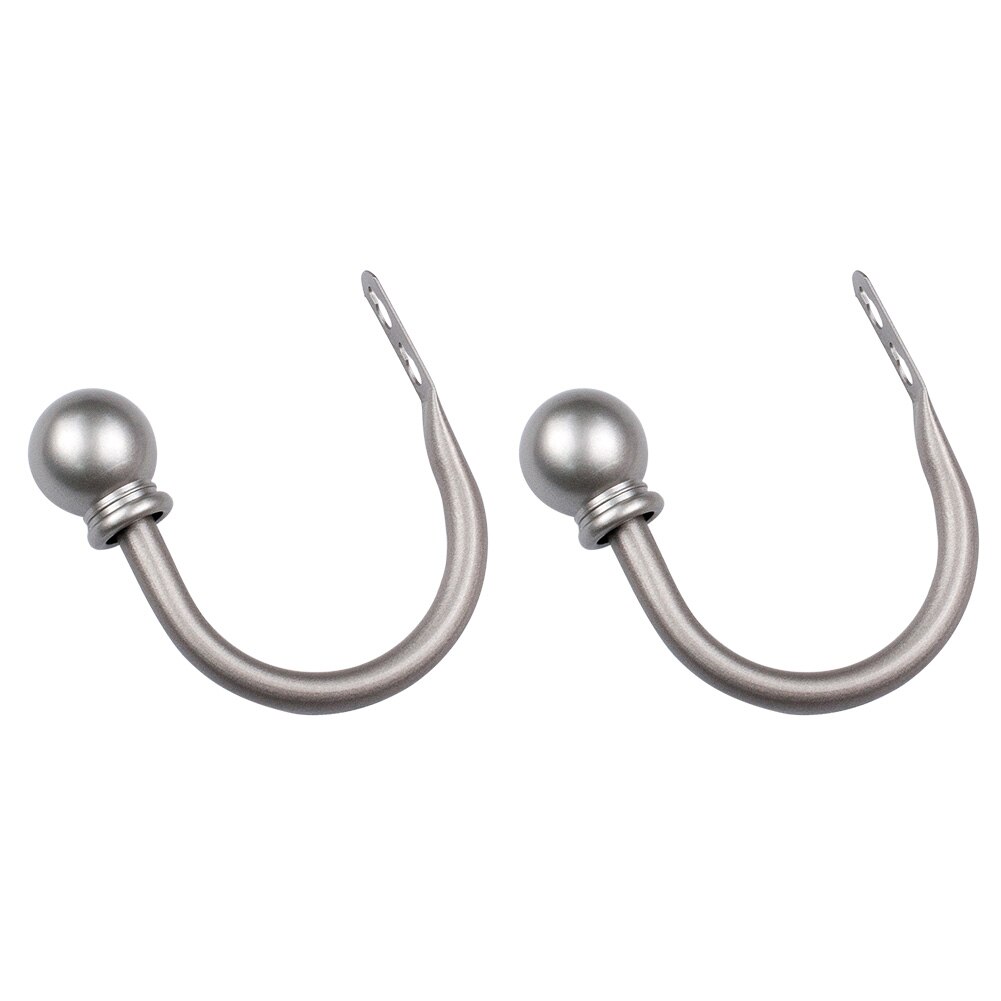 1 paar badkamerbeslag multifunctionele universele gordijnhaak u-vormig praktische jaloeziehouder eenvoudig te installeren thuis aan de muur gemonteerd