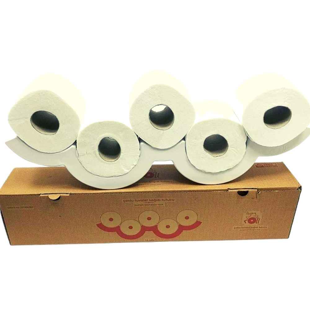 Multiple Toilet Paper Tissue Holder Wc Sheet Roll Cuvette Storage Organiser Shelf Bathroom Accessories Wall Mounted Shower Rack