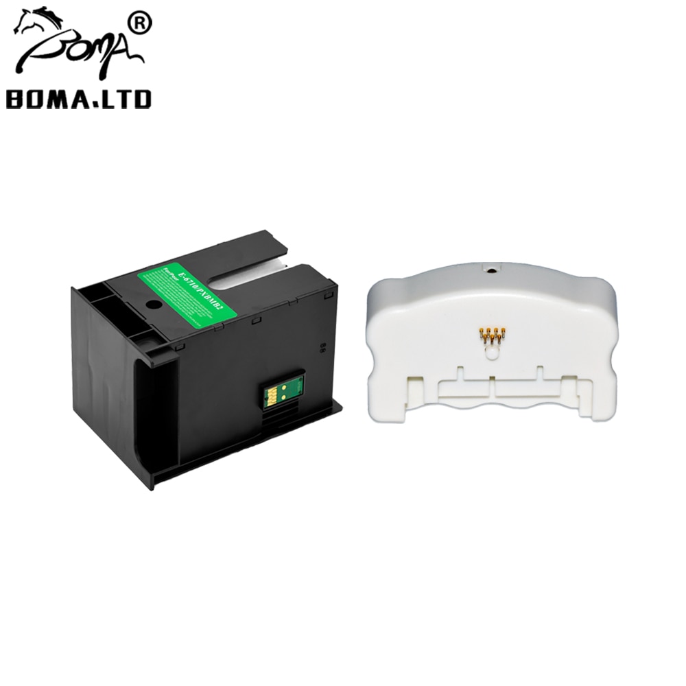 T6710 Resetter Ink Maintenance Box Waste Ink Tank For Epson Workforce WP 4525 4530 4540 4020 WF 4630 4640 5690 5190 5620 5110: A-Tank and Resetter