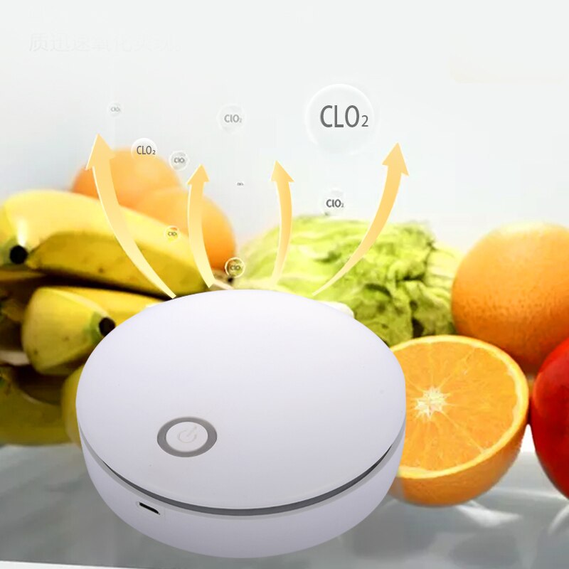 Air Purifier Ozone Generator Refrigerator Ozone Air Purifier Air Cleaner Home ionizer Bathroom Odor O3 Generator Pet Deodorizer